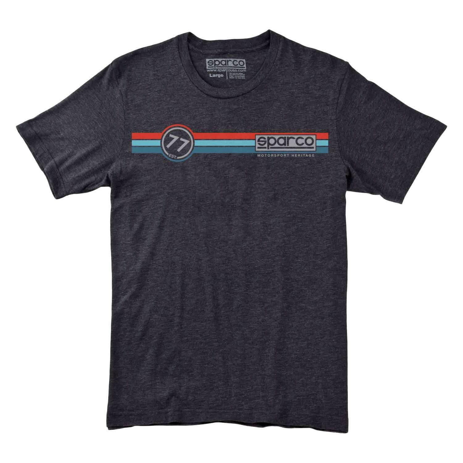 Sparco T-Shirt Circuit Tri Gray XL - SP02020GR4XL