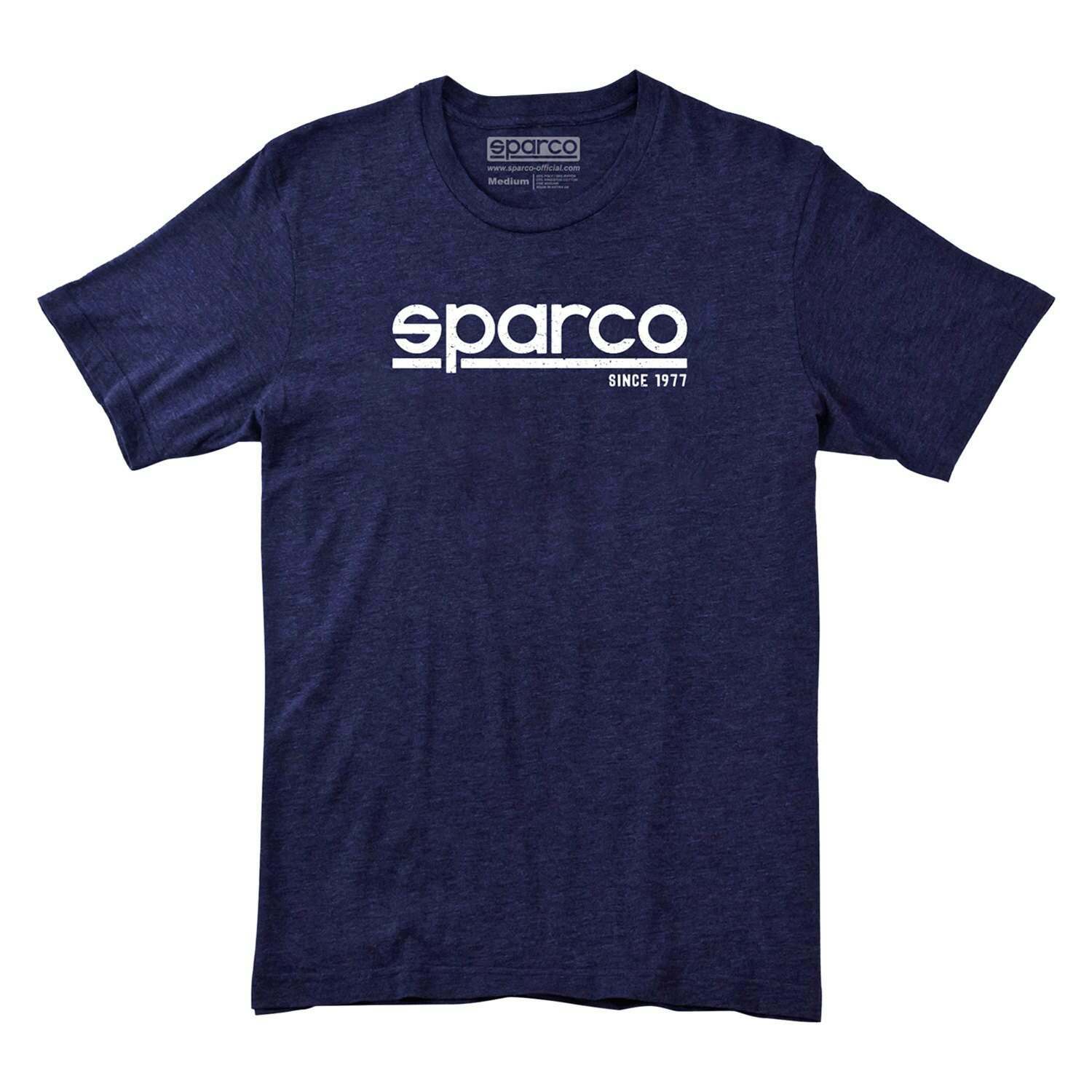 Sparco T-Shirt Corporate Navy Medium - SP02600BM2M