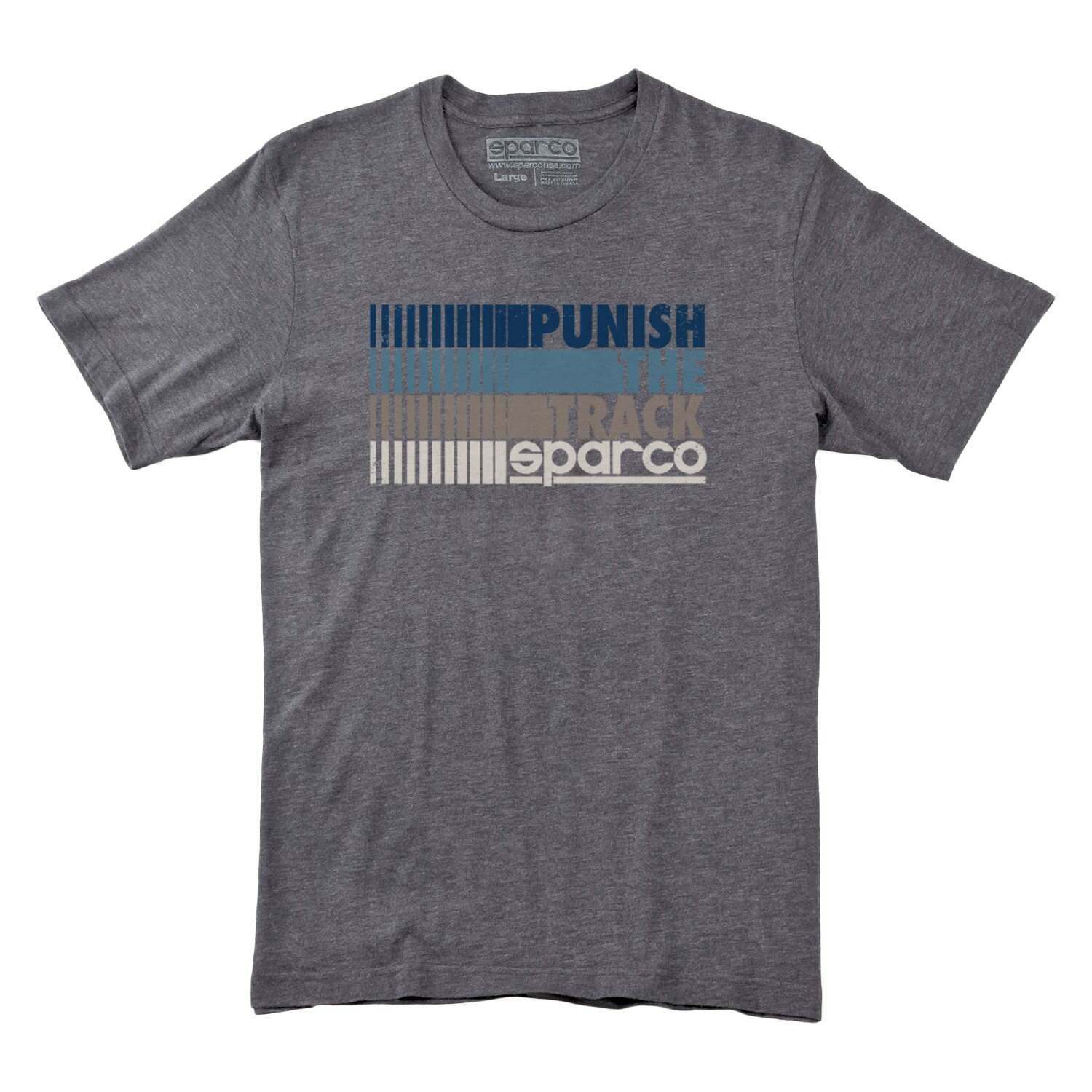 Sparco T-Shirt Punish Gray XSml - SP02700GR0XS