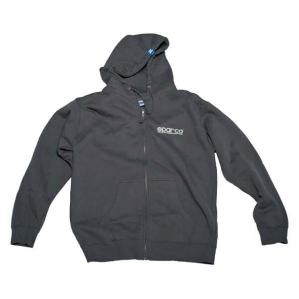 Sparco Sweatshirt Zip Www Charcoal Small - SP04100GR1S