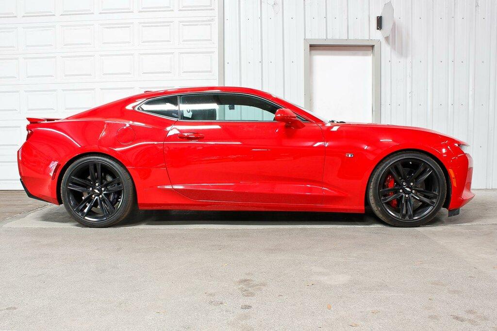 BMR SP043R 2016-2020 6th Gen Camaro V8 Lowering Springs, Rear, Performance Version (Red)