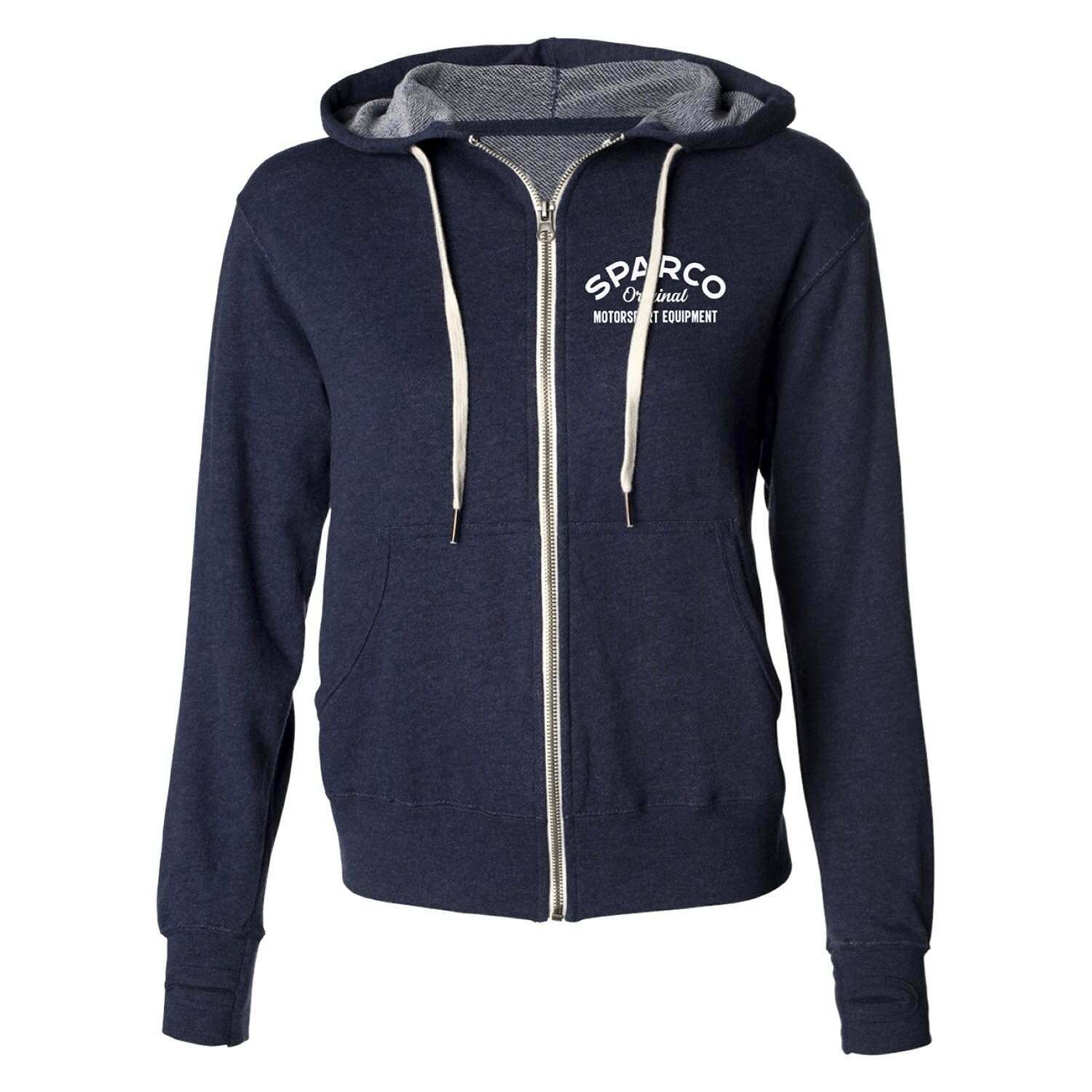 Sparco Sweatshirt Zip Garage Navy Medium - SP04800BM2M