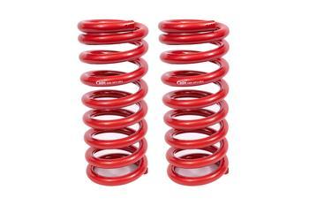 BMR Fabrication Lowering Springs, Front, 3" Drop, Small Block - Red (1967-1969 F-Body) - SP314R