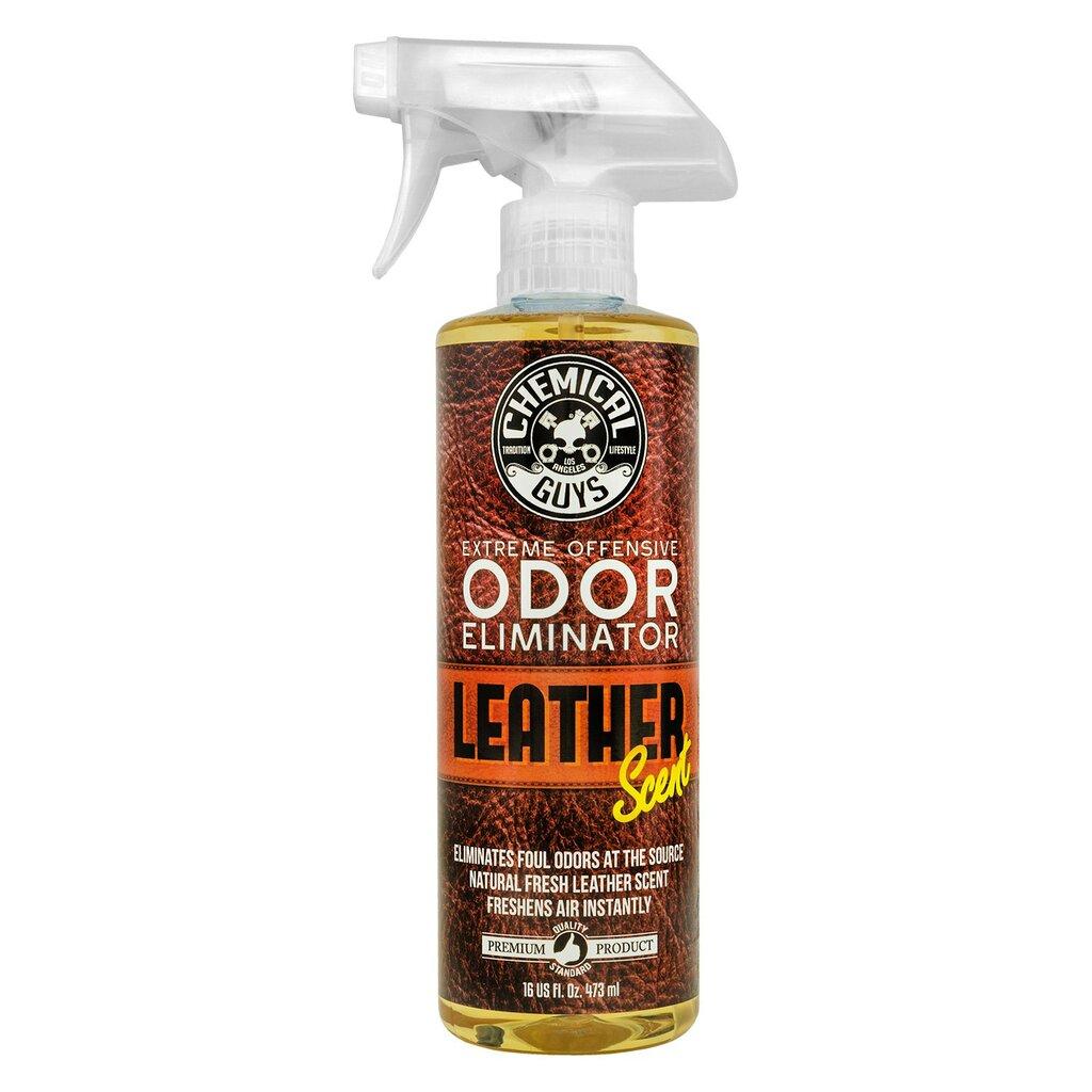 Chemical Guys Extreme Offensive Leather Scented Odor Eliminator (16 Fl. Oz.) - Case of 6 - SPI22116