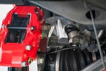 BMR Fabrication Spindles for 15" Conversion, Pair Bare (2014-2019 C7 Corvette Base) - SPN570