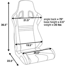 Corbeau Evolution X Fixed Back Seat (Each)