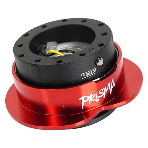 NRG Quick Release Kit - Black Body / Red Heart Ring - SRK-143BK-RD