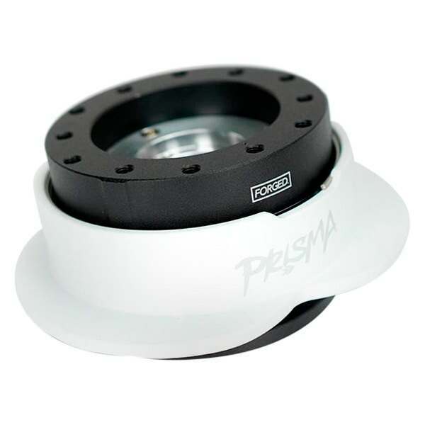 NRG Quick Release Kit - Black Body / White Heart Ring - SRK-143BK-WT