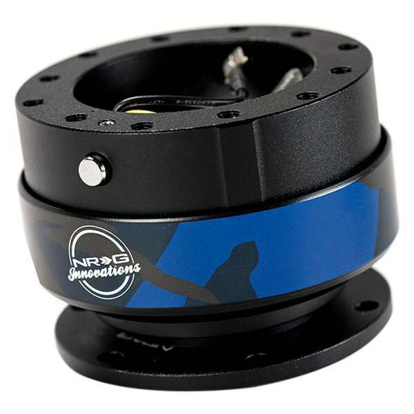 NRG Quick Release - Black Body/Black ring with MadMike Camo Collab - SRK-200BK-MM