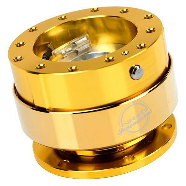 NRG Quick Release - Gold Body/Chrome Gold Ring - SRK-200CG