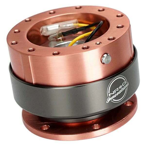 NRG Quick Release - Rose Blush Body/ Titanium Chrome Ring - SRK-200RB