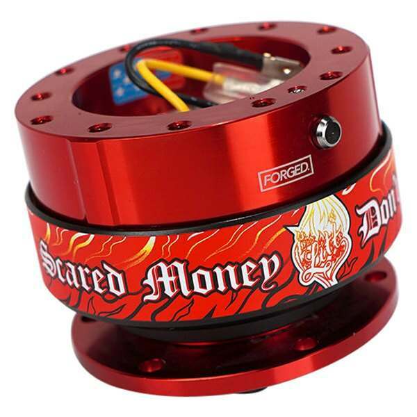 NRG Quick Release - Red Body/ Red ring with Litteral Collab - SRK-200RD-LITT