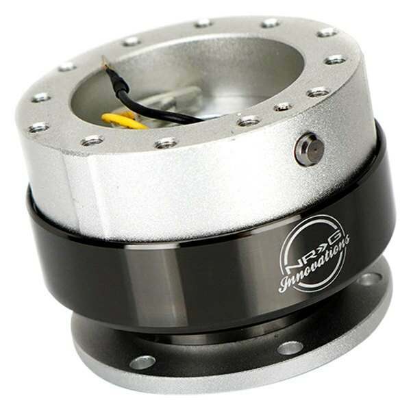 NRG Quick Release - Silver Body/Titanium Chrome Ring - SRK-200SL