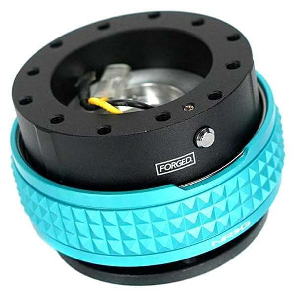 NRG Quick Release Kit - Black Body / Minty Fresh Pyramid Ring - SRK-210BK-MF