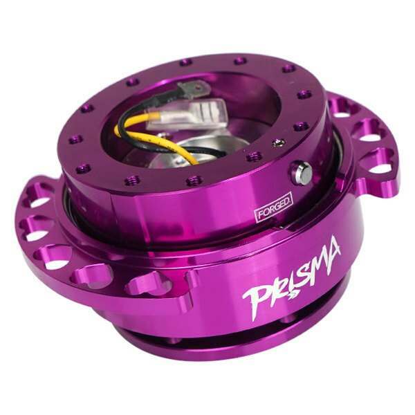 NRG Quick Release Kit - Purple Body / Purple Heart Cutout Ring - SRK-222PP-PP