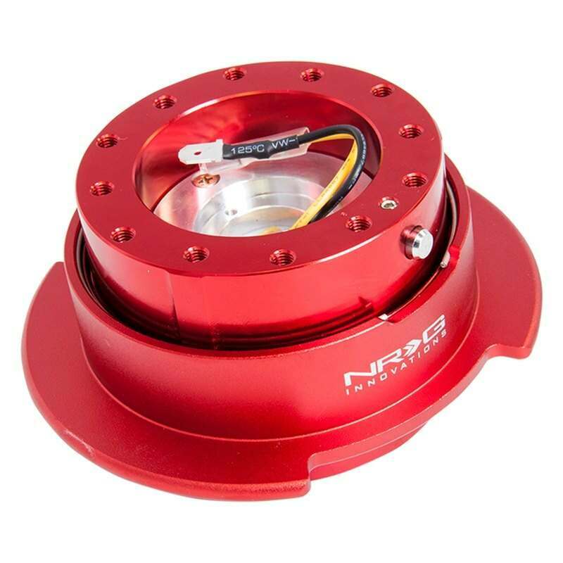 NRG Quick Release Kit - Red/Red Ring - SRK-250RD