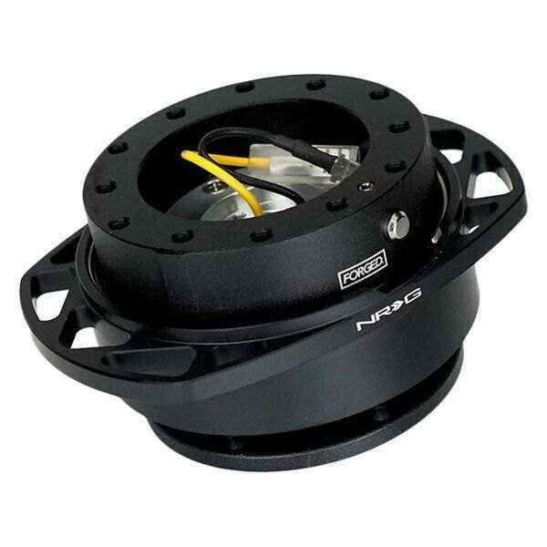 NRG Qucik Release Kit - Black SFI Body / Black Cutout Ring ( No Horn) - SRK-257-1BK