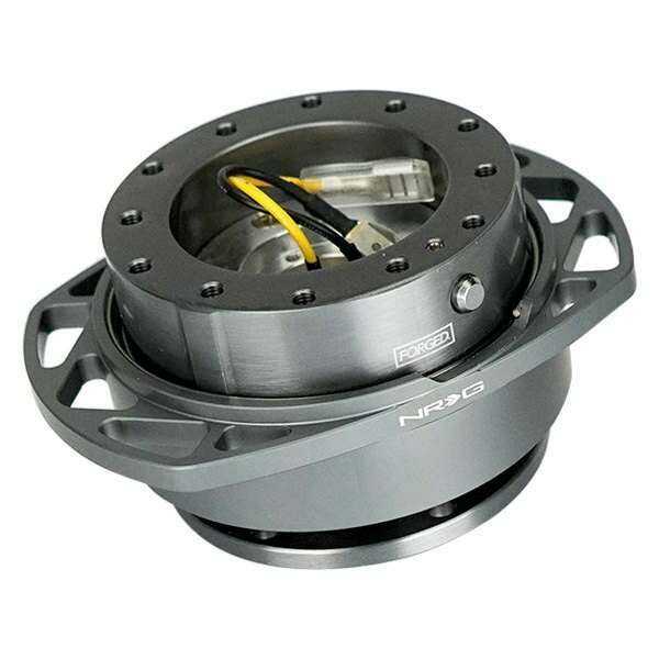 NRG Qucik Release Kit - GunMetal Body / Gunmetal Cutout Ring - SRK-257GM-GM