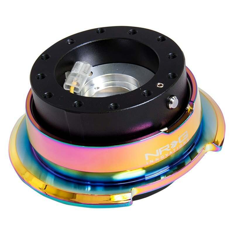 NRG Quick Release - Black Body/ Neo Chrome Ring - SRK-280BK-MC