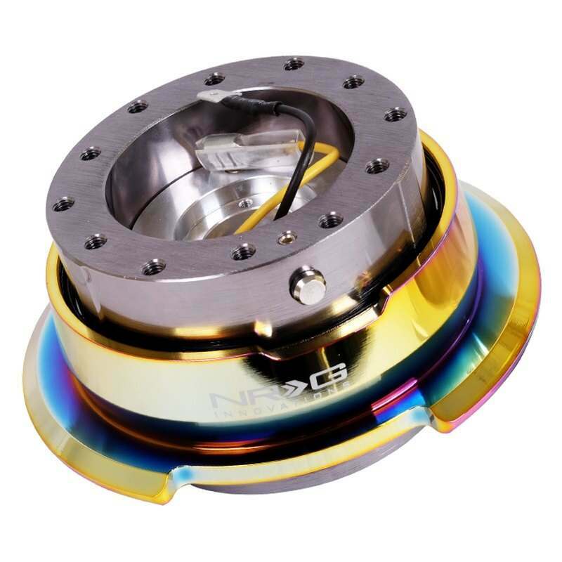 NRG Quick Release - Gun Metal Body/Neo Chrome Ring - SRK-280GM-MC