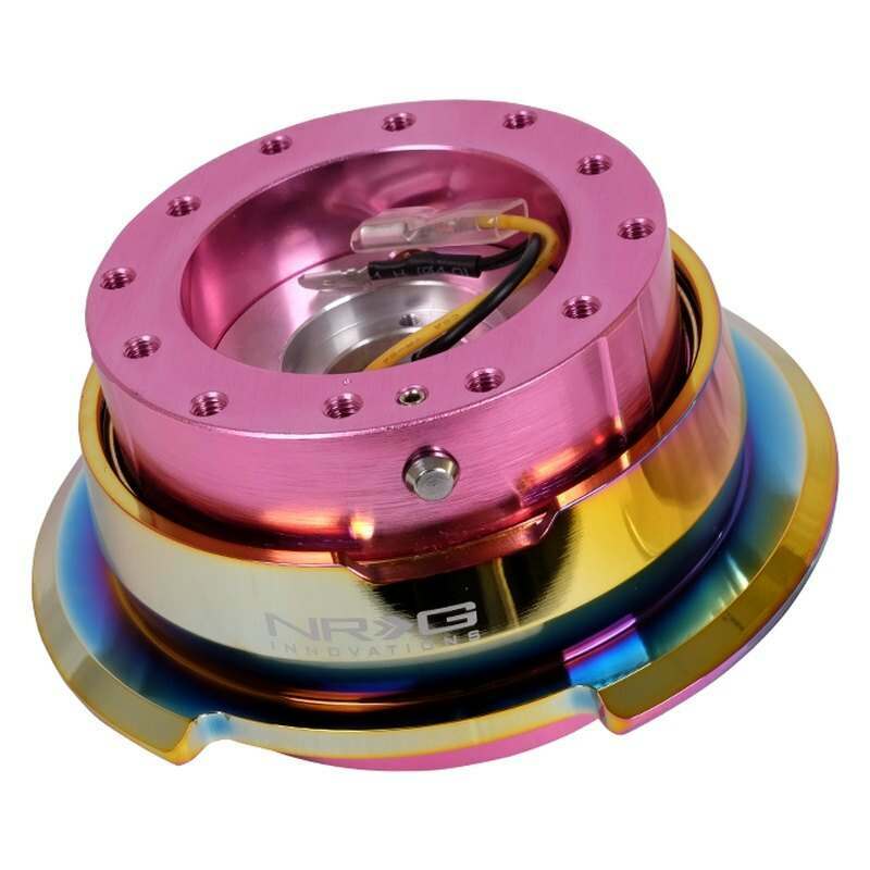 NRG Quick Release - Pink Body/Neo Chrome Ring - SRK-280PK-MC