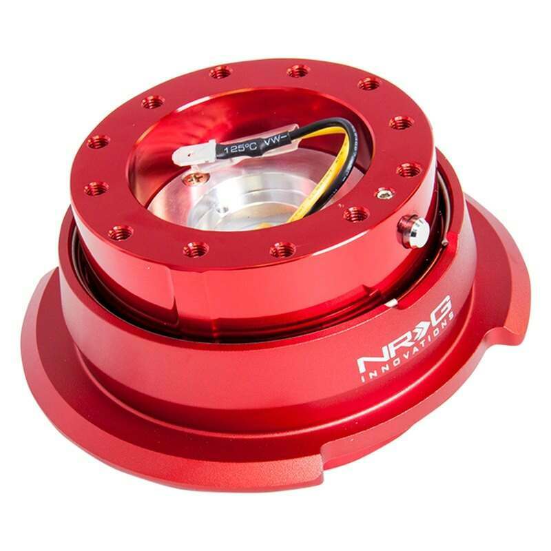NRG Quick Release Kit - Red/Red Ring - SRK-280RD