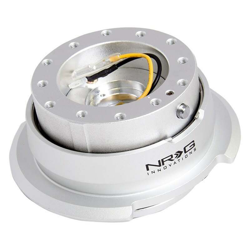 NRG Quick Release Kit - Silver/Silver Ring - SRK-280SL