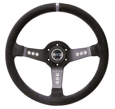 Sparco Strwhl L777 Suede Black - 015L800SC