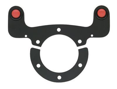 Sparco Push Button 2 Black - 015NE982