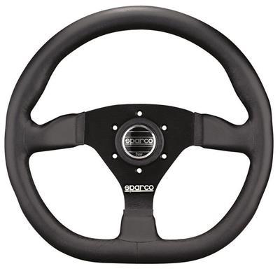 Sparco Strwhl L360 Ring Leather Black - 015TRGL1TUV