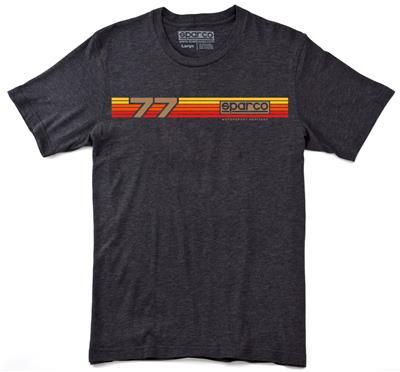 Sparco T-Shirt Rally Tri Charcoal Small - SP02010CH1S