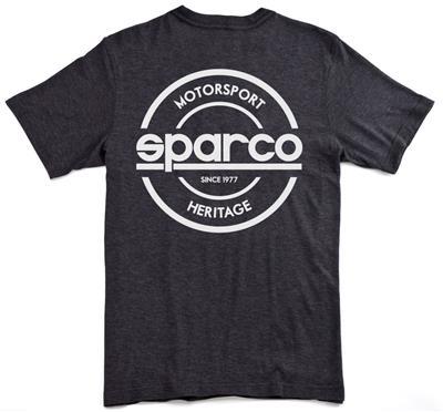 Sparco T-Shirt Seal Tri Charcoal Small - SP02450CH1S