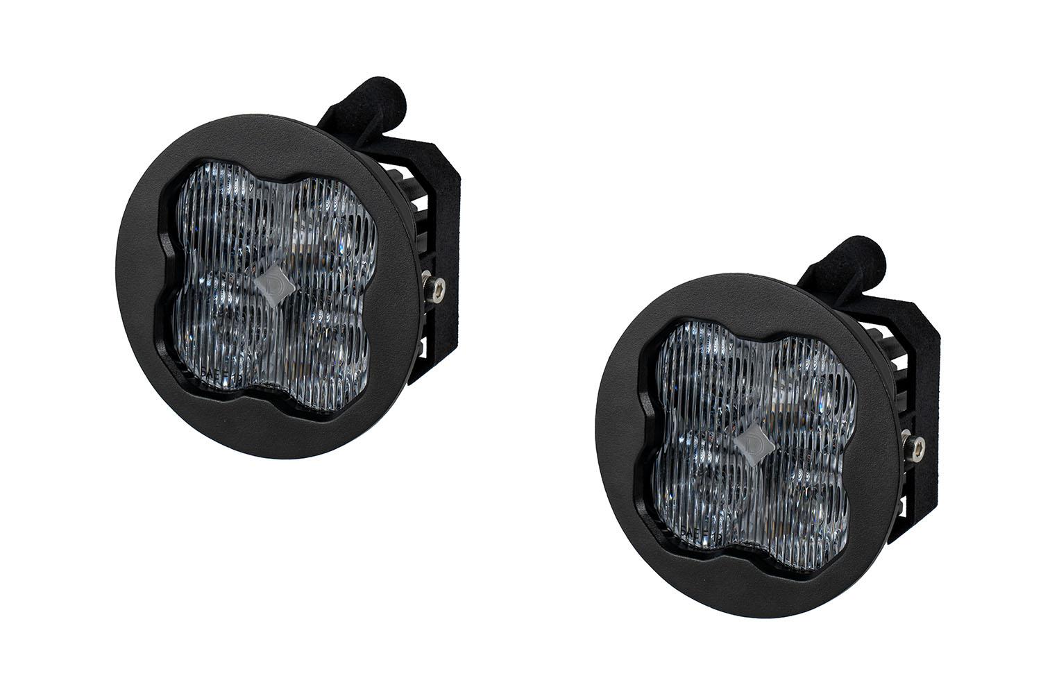 Diode Dynamics SS3 SAE/DOT Type NO Fog Light Kit Yellow (3000K) Sport (14.5 watts) Yellow SAE Fog - DD8001