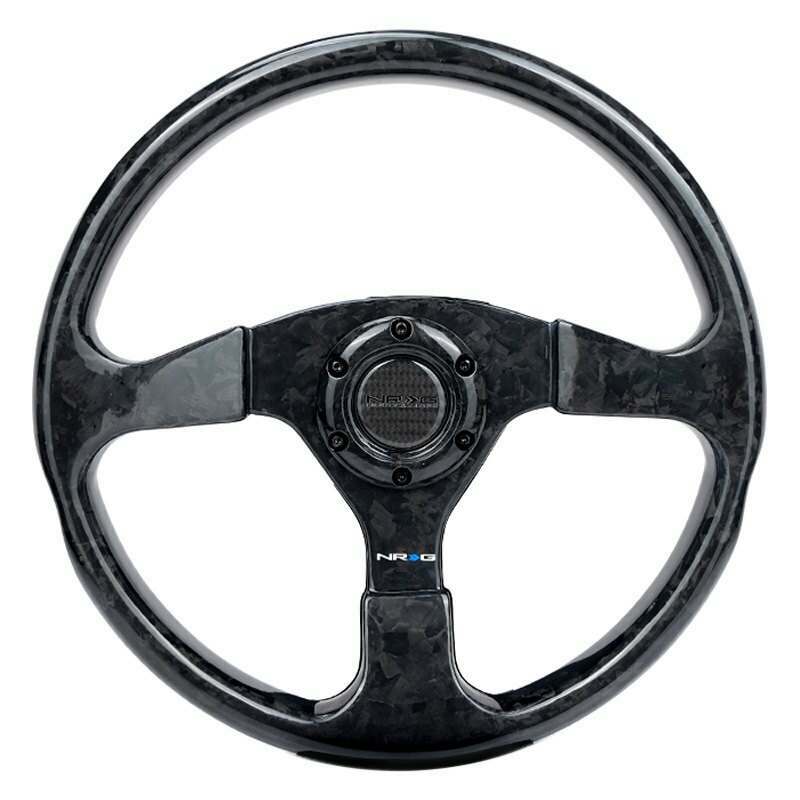 NRG FORGED CARBON FIBER STEERING WHEEL 350mm - ST-012FC