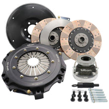 Tilton 55-2009 ST-246 Twin Disc Clutch Kit Solid Hub Cerametallic (2005-2013 Chevrolet Corvette C6)