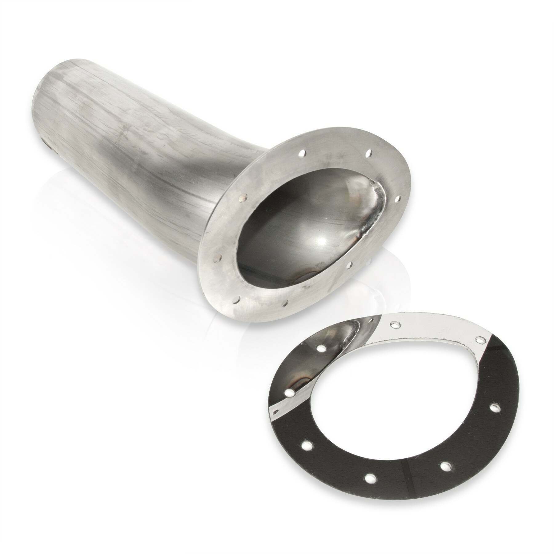 Stainless Works Thru Body Teardrop Tip 3" Inlet - ST2811