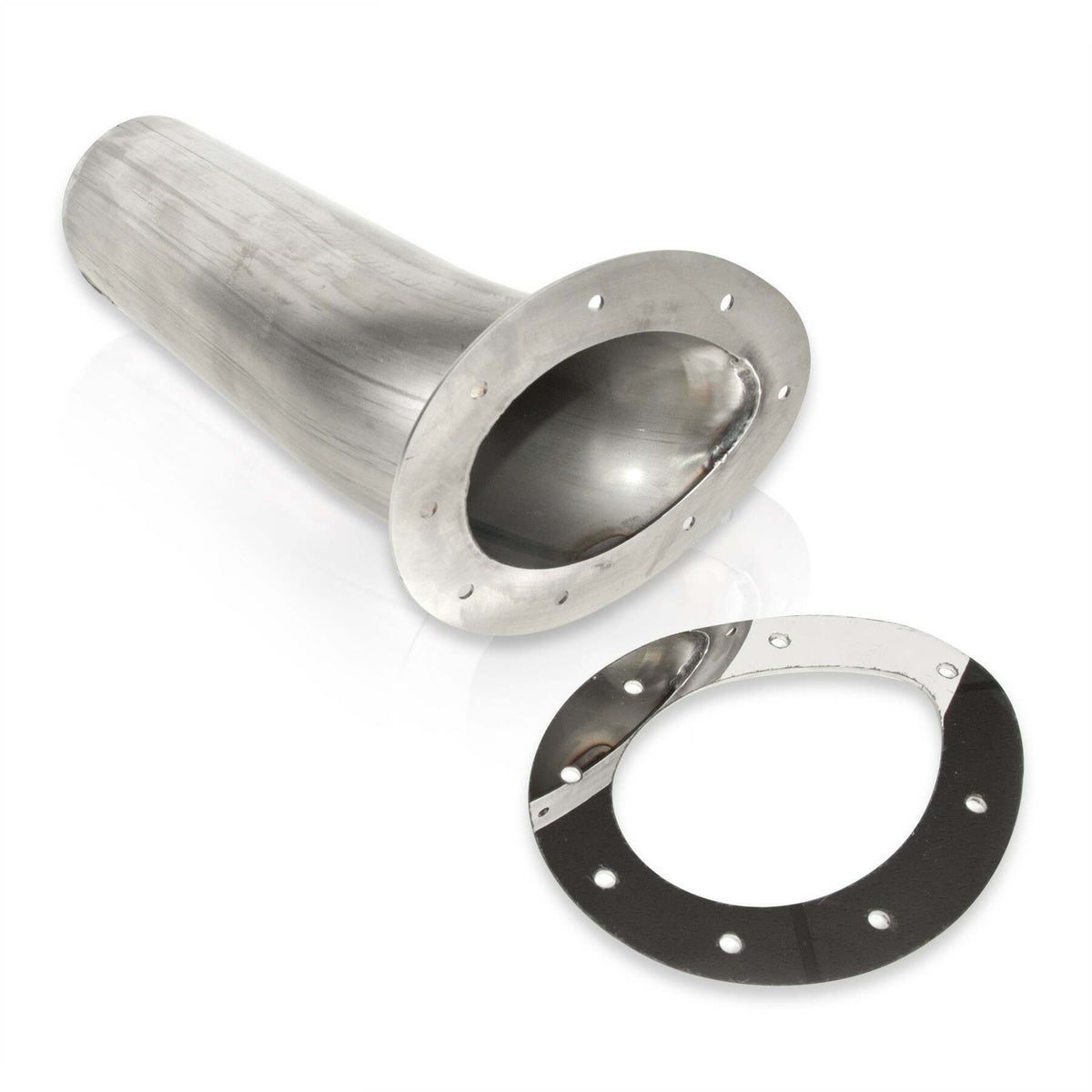 Stainless Works Thru Body Teardrop Tip 3-1/2" Inlet - ST2812