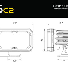 Diode Dynamics Stage Series 1.25 Inch Roll Bar Reverse Light Kit, SSC2 Sport (Pair) - DD7726