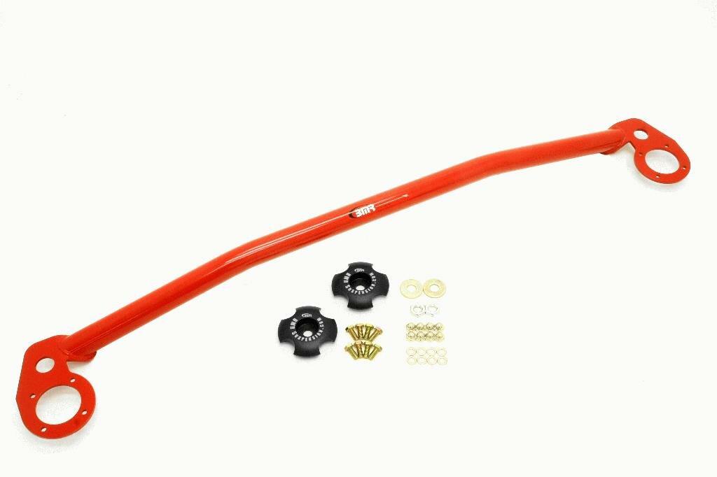BMR STB013R 2010-2011 5th Gen Camaro Strut Tower Brace, Front, 2-point, Fits Non-Supercharged V8 (Red)