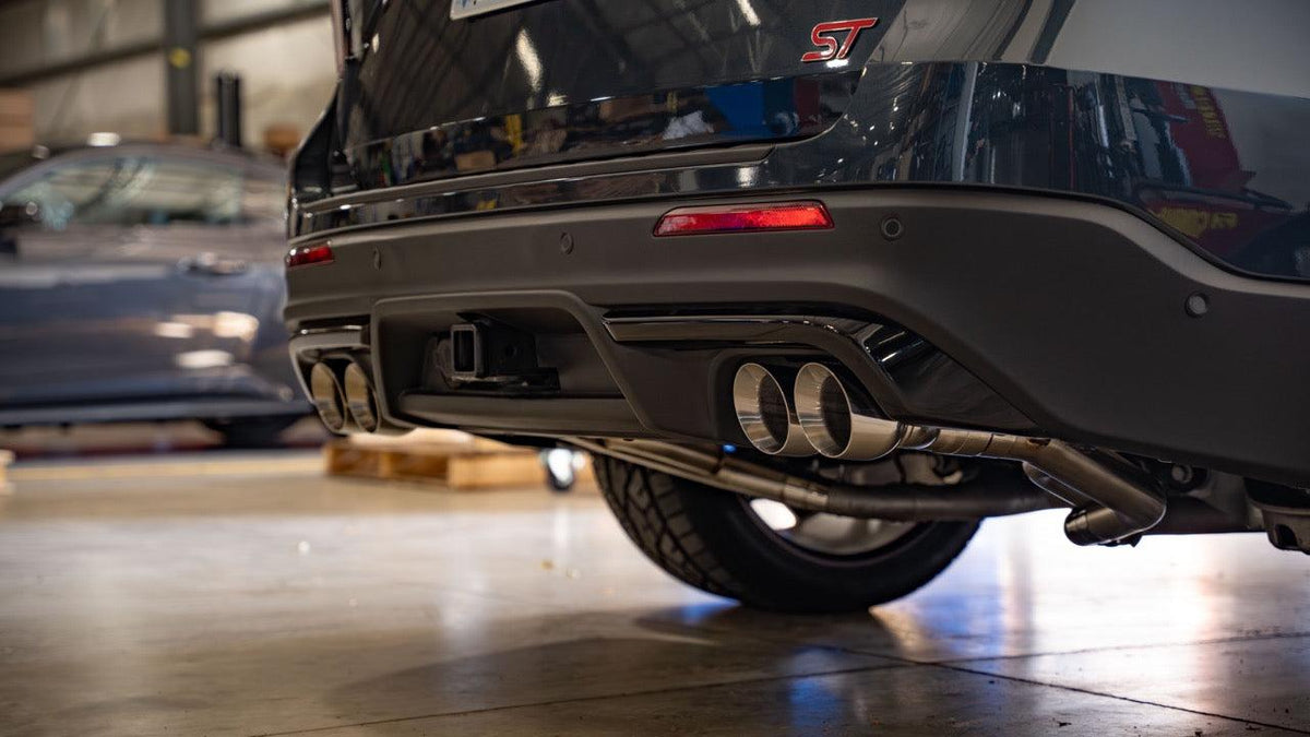 SPE Motorsport Axle Back Exhaust - Polished Tips (2020-2025 Explorer ST) - SPE-E300101