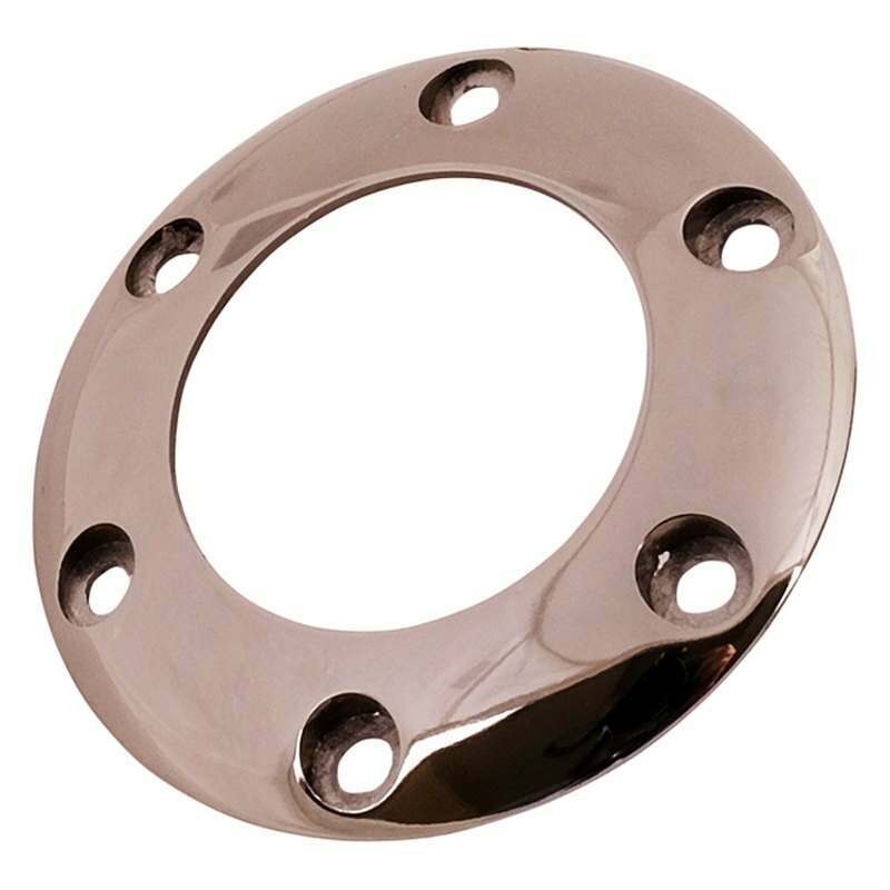 NRG Black Chrome Steering Wheel Horn Button Ring - STR-001BKC