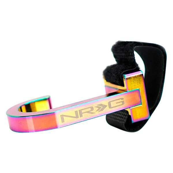 NRG Universal CNC Steering Wheel Hook with Velcro Mulicolor - STR-100MC