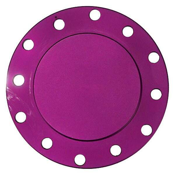 NRG Horn Delete Plate Flush Fitting- Purple - STR-150PP