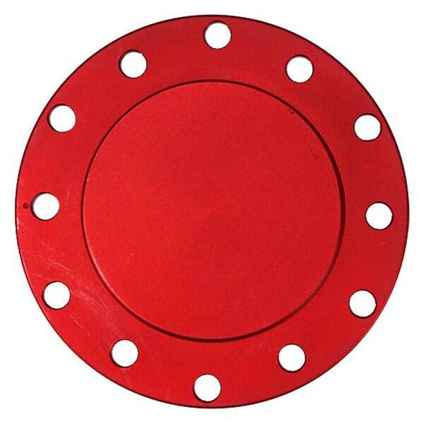 NRG Horn Delete Plate Flush Fitting- Red - STR-150RD
