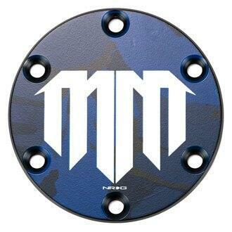 NRG MadMike Camo Finish Horn Delete- Dark Blue - STR-6-MM