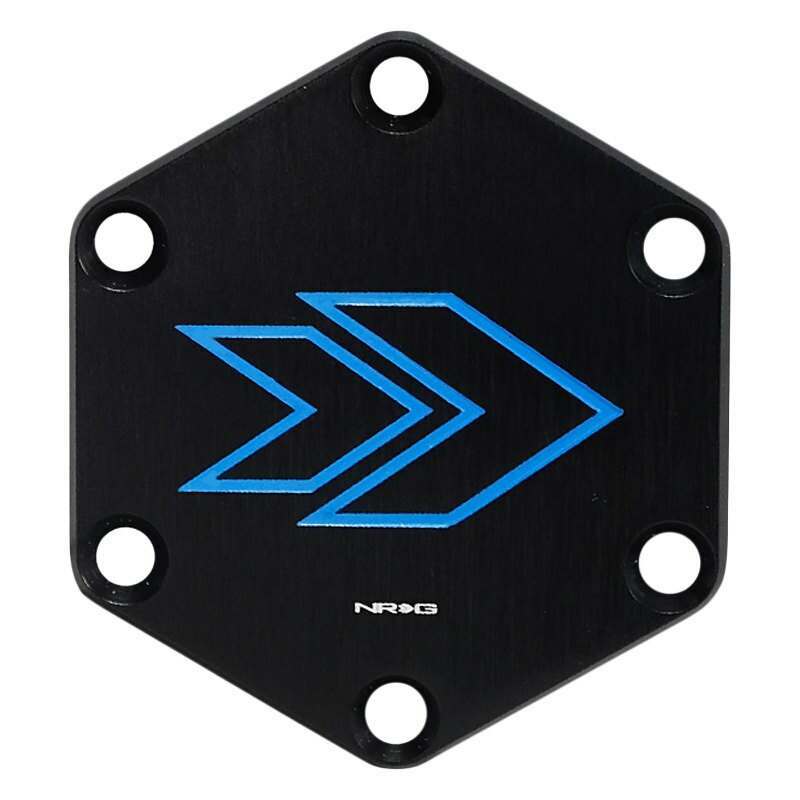 NRG Arrow engraved Horn Delete Button - STR-620BK