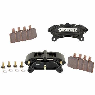 Strange Engineering Strange Evolution 4 low profile billet four piston calipers with DRM-35 pads- pr - B1855LP
