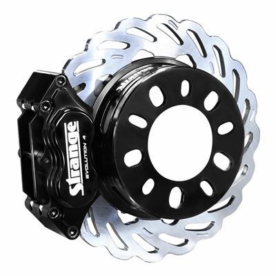 Strange Engineering Evolution Front brake kit /05-08 Mustang /4.50" bc /no hubs or brgs - B4148WCE