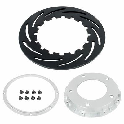 Strange Engineering Spindle mount front brake kit for AFCO Struts / Santhuff struts with 2 pc rotors - B4500WC2