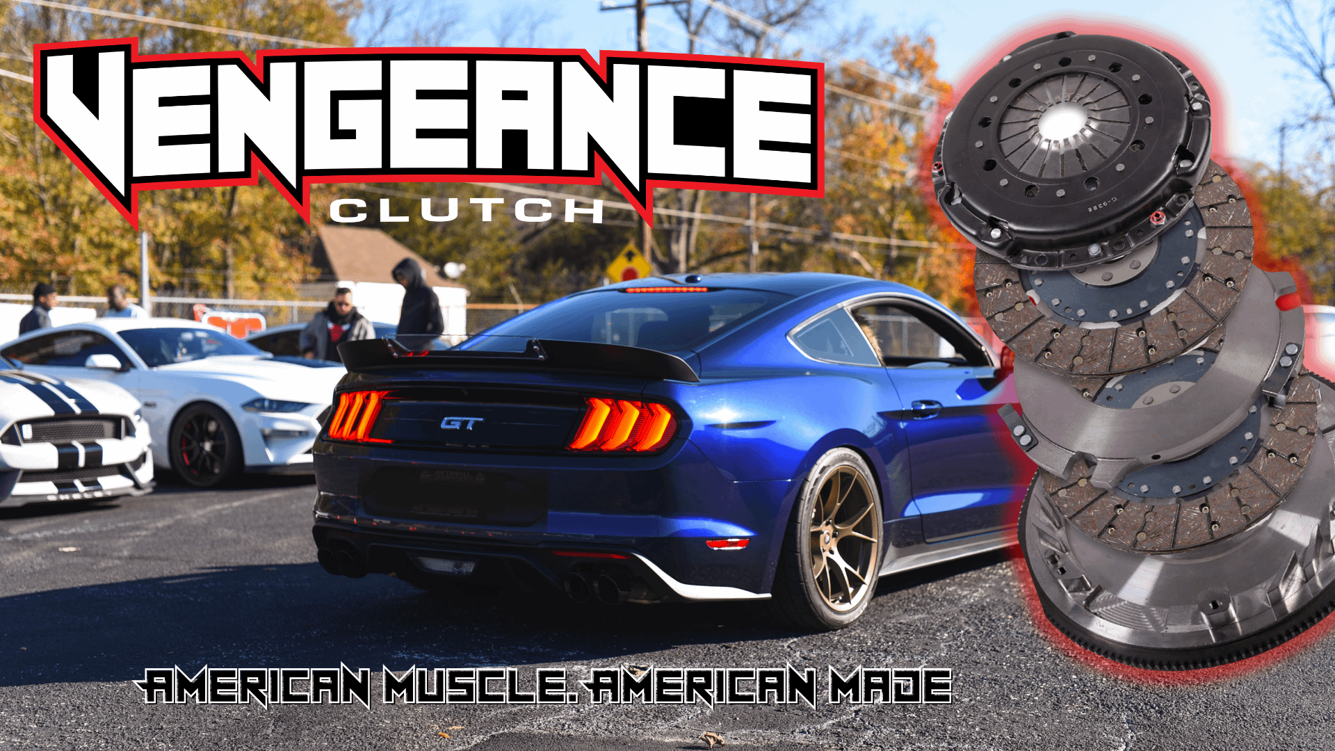 Vengeance Stage 2 Clutch S197/S550 Ceramic Twin Disc (2011 - 2017 Ford Mustang 5.0) - DM2-07-04